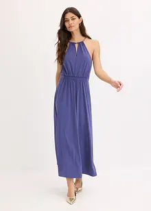 Abito lungo con dettaglio a collana, bonprix