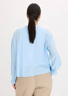 Blusa con ricami traforati, bonprix