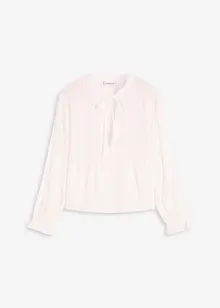 Blusa con ricami traforati, bonprix