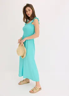 Abito di jersey con smock, bonprix