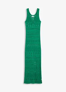 Abito lungo effetto crochet, bonprix