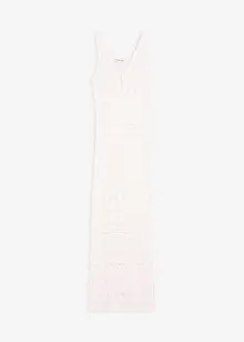Abito lungo effetto crochet, bonprix