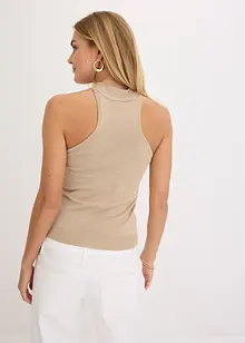 Top all'americana in maglia di soffice viscosa, bonprix