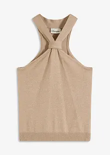 Top all'americana in maglia di soffice viscosa, bonprix