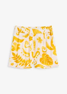 Shorts fantasia in viscosa operata, bonprix