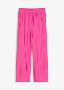 Pantaloni con elastico in vita in viscosa fluente, bonprix