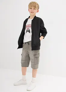 Bermuda di jeans in felpa, regular fit, bonprix