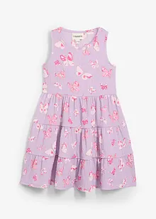 Abito di jersey crinkle operato, bonprix