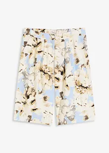 Bermuda in viscosa con pinces, bonprix