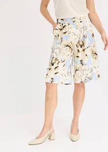 Bermuda in viscosa con pinces, bonprix