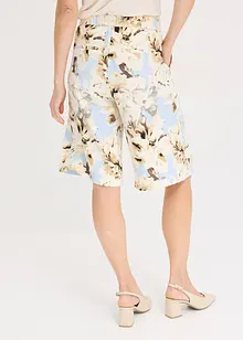 Bermuda in viscosa con pinces, bonprix