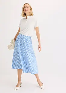 Maglia in cotone con ruches, bonprix