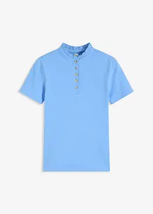 Maglia in cotone con ruches, bonprix