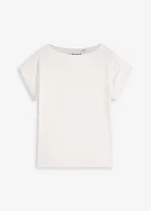 Maglia con pizzo lavorato all'uncinetto, bonprix