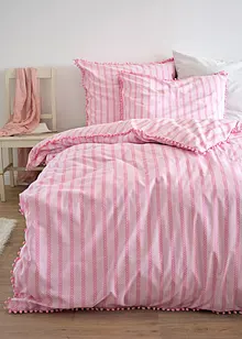 Biancheria da letto con pompon, bonprix