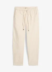 Jeans barrel shape con cinta comoda, vita media, bonprix