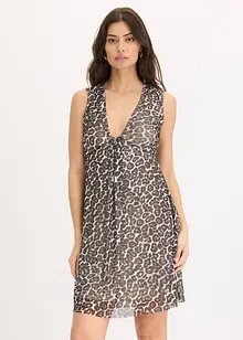 Abito in jersey con mesh, bonprix