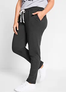Pantaloni in felpa con cinta comoda, bonprix