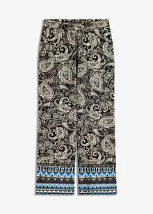 Pantaloni a palazzo in misto viscosa morbido, bonprix