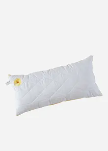 Cuscino effetto piuma con ricami floreali, bonprix