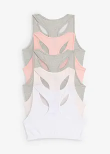 Top a bustier (pacco da 5), bonprix
