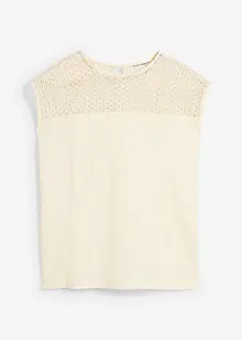 Top in puro lino, bonprix