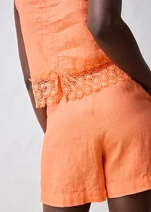 Top in puro lino, bonprix