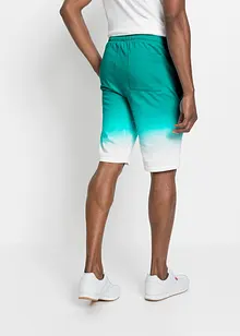 Bermuda in felpa con colori sfumati, bonprix