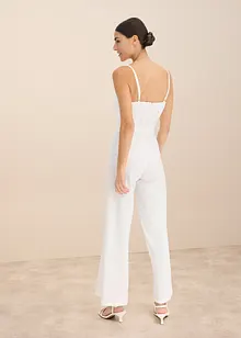 Tuta elegante con spalline e pizzo, bonprix