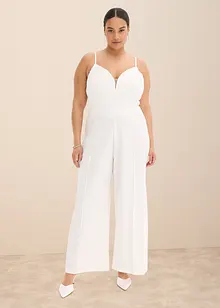 Tuta elegante con spalline e pizzo, bonprix