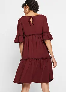 Abito con ricami traforati, bonprix