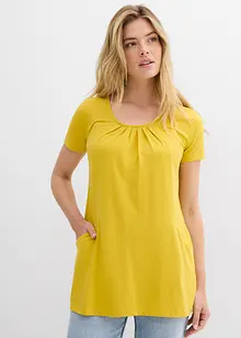 Maglia lunga con viscosa, bonprix