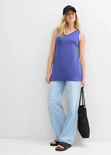 Top lungo in misto viscosa, bonprix
