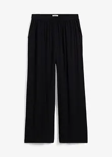 Pantaloni a palazzo in morbida viscosa, bonprix