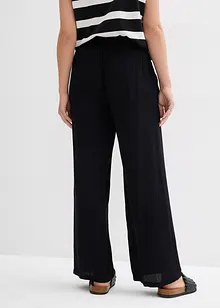 Pantaloni a palazzo in morbida viscosa, bonprix