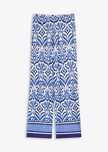 Pantaloni in jersey di misto viscosa morbido in fantasia, bonprix