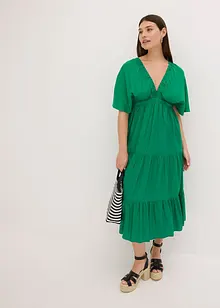 Abito midi in viscosa fluente, bonprix