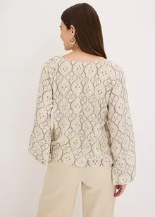Tunica fantasia in fine misto viscosa, bonprix