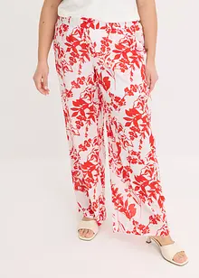 Pantaloni in puro cotone fantasia, bonprix