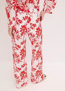 Pantaloni in puro cotone fantasia, bonprix