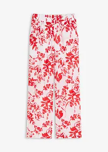 Pantaloni in puro cotone fantasia, bonprix