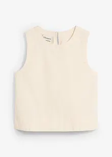 Top in fresco misto lino, bonprix