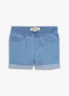 Shorts di jeans, vita media, bonprix