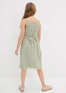 Abito in chiffon con paillettes, bonprix
