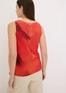 Top fantasia in mesh morbido, bonprix