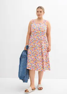 Abito in misto viscosa e cotone, bonprix