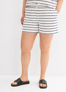 Shorts in felpa di misto cotone, bonprix
