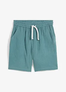 Shorts in mussola fresca e leggera con elastico in vita , loose fit, bonprix