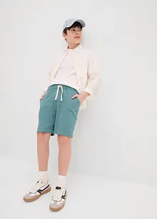 Shorts in mussola fresca e leggera con elastico in vita , loose fit, bonprix