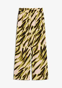 Pantaloni in jersey a trama operata, bonprix